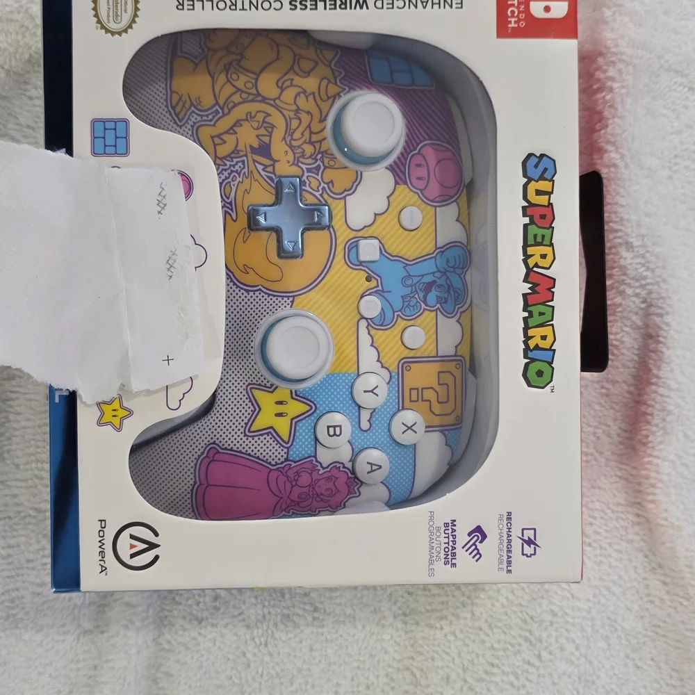 Super Mario Wired Controller with Colorful Design